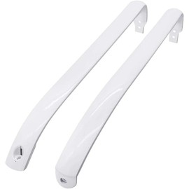 Romalon WR12X22148 Refrigerator Door Handle Set Fit for GE Refrigerator Freezer
