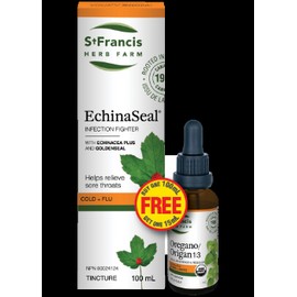 St. Francis Herb Farm Echinaseal + Oregano Oil - 100 + 15ml FREE