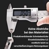 52 Sheets Stainless Steel Thread Gauge Set, Metric 60° and