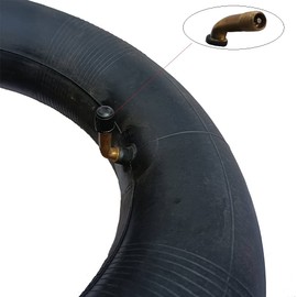 2 PCS 4.00-8 Wheelbarrow Inner Tubes with TR-87 Bent Valve Inflatable inner tube Replacement for Hand Trucks Carts Trolley and More