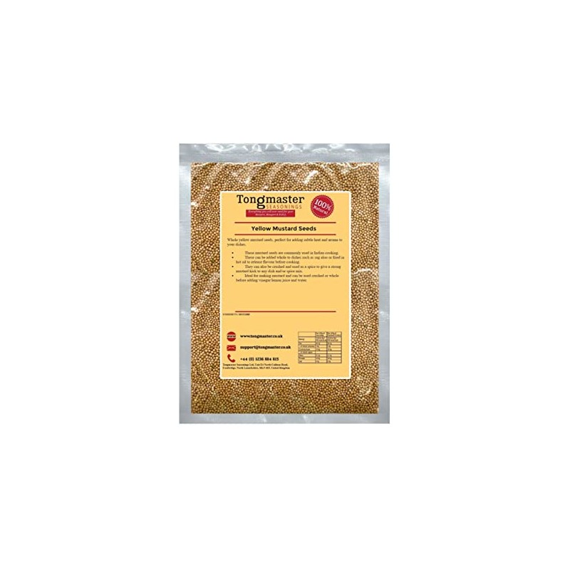 Yellow Mustard Seeds - 200g