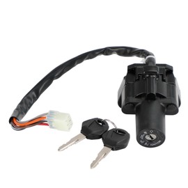 Artudatech Ignition Key Switch for Suzuki GSX1300R Hayabusa 1999-2007, 2008-2020, 2022-2023 # 37100-24F00, 37100-24F10