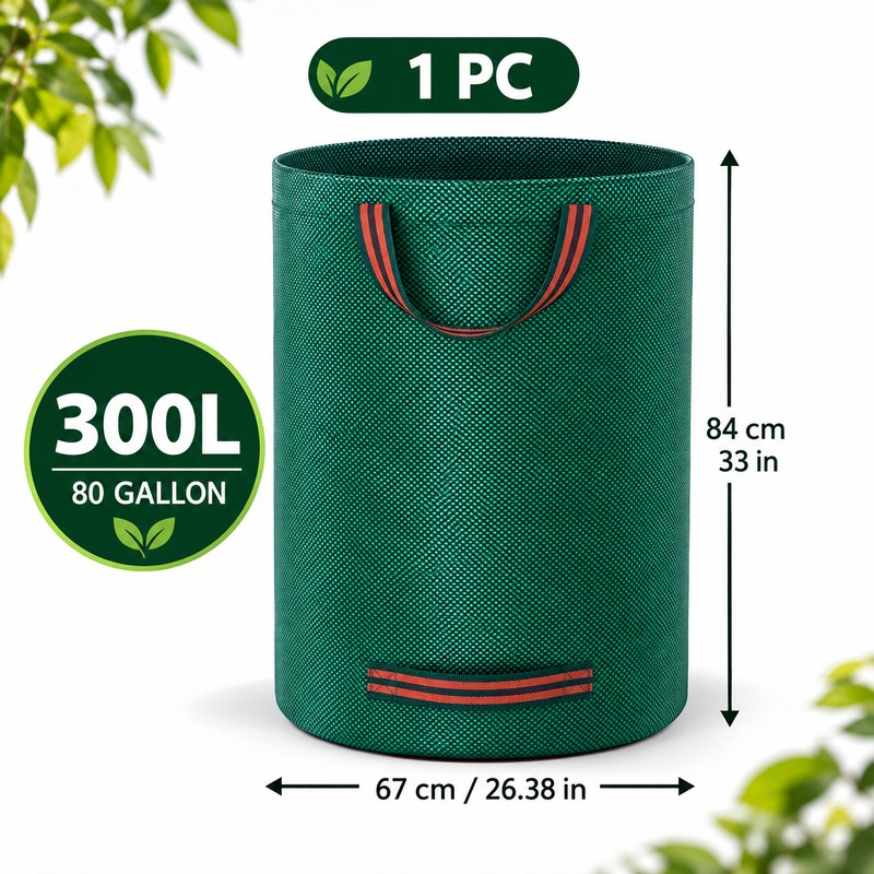 Reusable Garden Waste Bag for Leaf & Yard Debris –