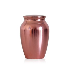 MAKEY'S Keepsake Urns for Human Ashes Adult Male/Female£¬Cremation Urn to Remember Your Loved One - Pink