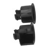 1 Pair Rear Tailgate Hinge Bushing Set 93479 ZP50A Black