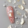 Auroras Shell Nail Art Glitter Flakes,1Box Shimmer Aurora Irregular Natural