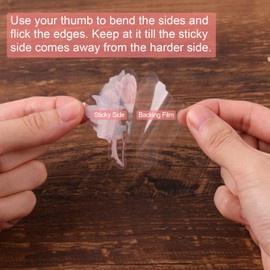 Dizdkizd Vintage Fairy Stickers Scrapbook Supplies, Transparent Flower Fairy Butterfly Stickers for Bullet Journal, Card Making, DIY Crafts, Photo Album - 180 Pieces