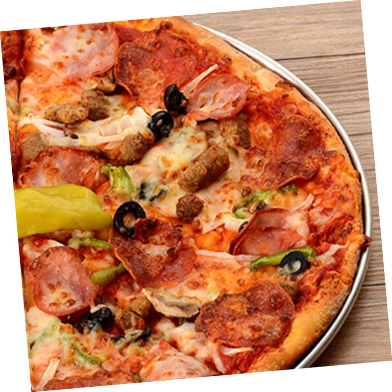 FUNOMOCYA Multi-Purpose Pizza Pan Round Baking Sheet Replaceable Plate Heat