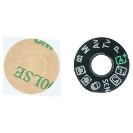 vhbw Rotary dial dial compatible with Canon EOS 80D camera - rotary control, dial mode plate