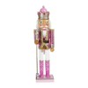 Kurt S. Adler Kurt Adler 15-Inch Pink Nutcracker, Multi