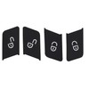 Priprilod Door Steering AC Window Repair Button Kit Decal Stickers