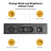 Denfeic Motion Sensor Outdoor Wall Lights, Dusk to Dawn Outdoor