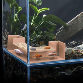 Fish Tank Tunnel Aquarium Hardscape, Shrimp Hide Aquarium Tunnel, Shrimp Tank Aquarium Decor Fish Tank Cave, Fish Tank Decorations Hideout, Fish Hideout for Aquarium, Fish Tank Accessories Decorations