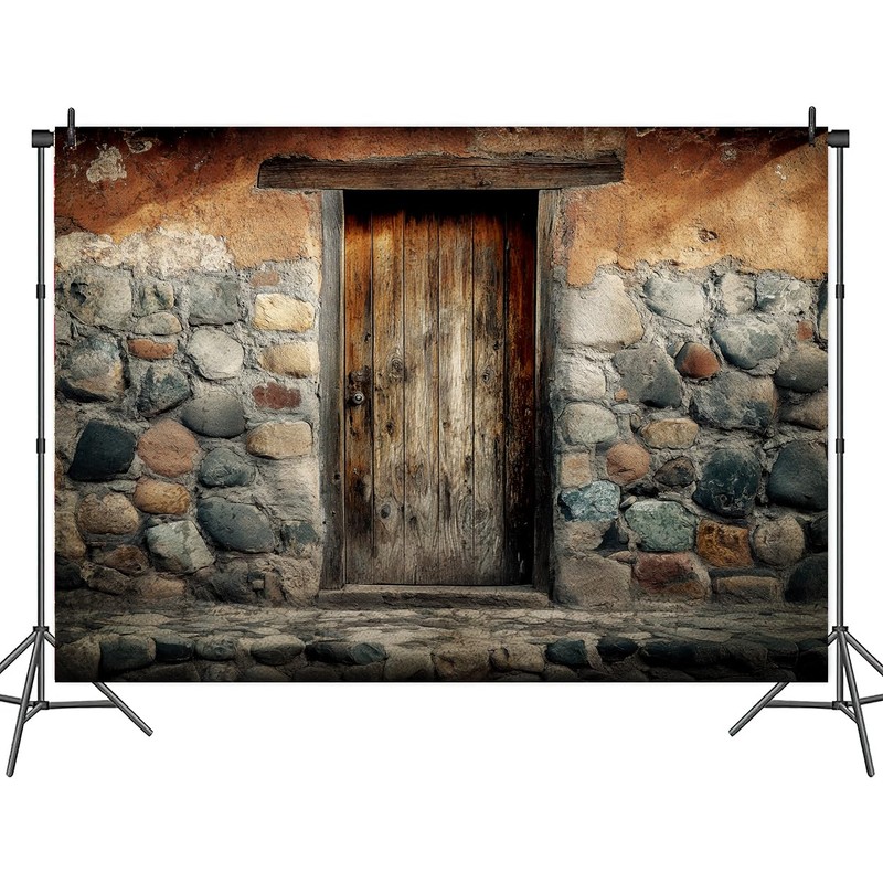 7X5ft Stone Wall Photo Backdrop Ancient Jerusalem Buildings Photography Background,
