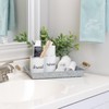 AuldHome Design Galvanized Farmhouse Trays (Set of 2, Small &