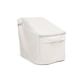 Covermates Outdoor Chair Cover - Premium Polyester, Weather Resistant, Drawcord Hem, Seating and Chair Covers, 30W x 26D x 33H, Stone