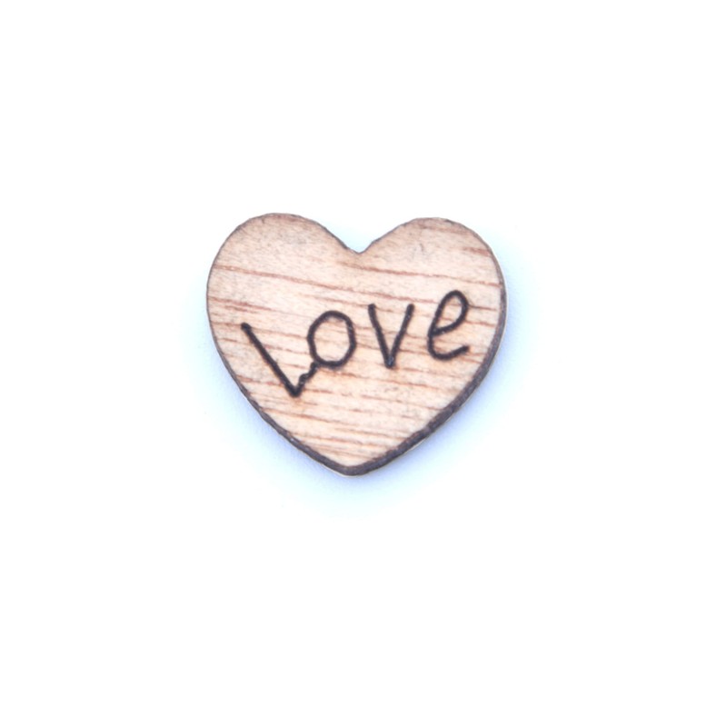 Wedding Table Decorations Rustic Small Wooden Love Hearts Wooden Table