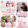 Motiskyy 50 Pcs Cherry Party Favors Bags She's the Cherry