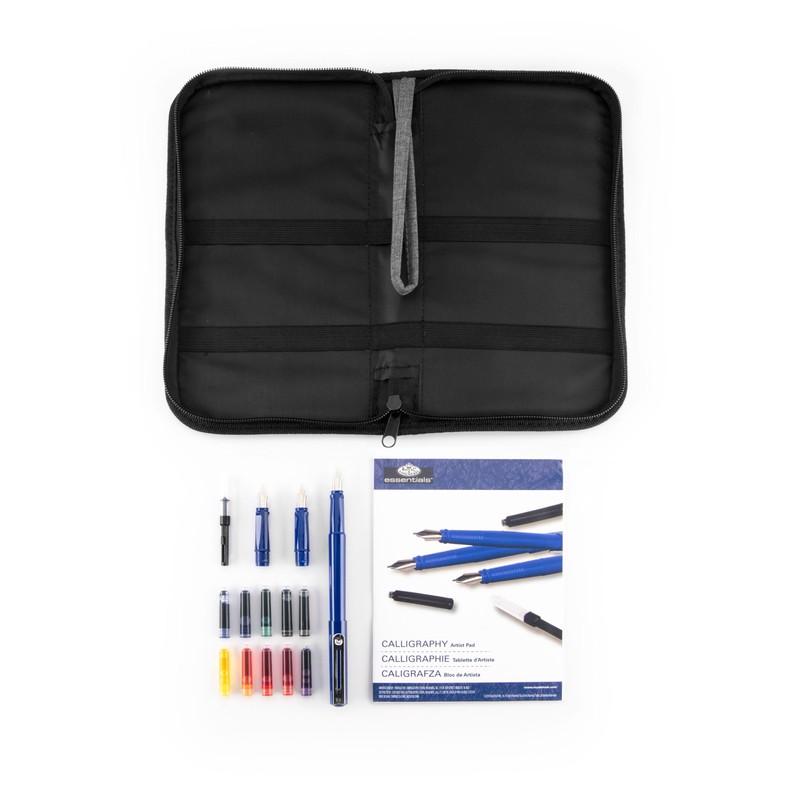 Royal & Langnickel Essentials Keep N' Carry Calligraphy Set, 21pc