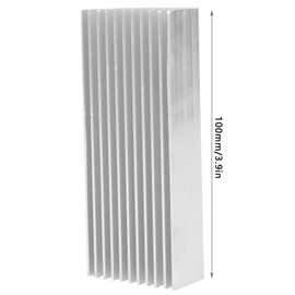 5pcs CPU Heatsink Aluminum 40x20x100mm Heatsink Heatsink Board PCB Cooling Heat Dissipating Parts
