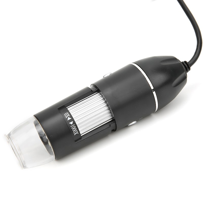 LED 50X-1000X USB Digital Microscope Electronic Microscope with Bracket