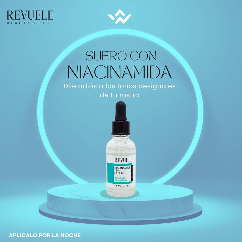 REVUELE SKIN ELEMENTS SUERO NIACINAMIDA 15% 30ML
