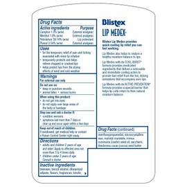 Blistex BLISTEX LIP MEDEX 0.25OZ JAR 3-PAK by Blistex Medex