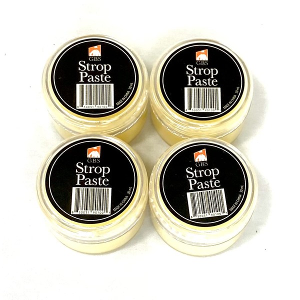 G.B.S Leather Stop Conditioning Paste Professional Sharpening Leather Balm, Pack of 4