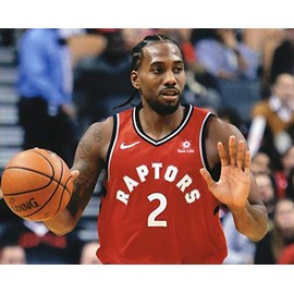 KAWHI LEONARD TORONTO RAPTORS 8X10 SPORTS ACTION PHOTO (NN-2)