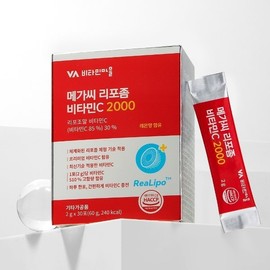 Vitamin Village 비타민마을 고함량 메가씨 리포좀 비타민c 2000 1박스 30포 Vitamin Village High-Dose Mega C Liposome Vitamin C 2000 1 Box 30 Sachets