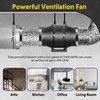 iPower 6 Inch 395 CFM Inline Duct Ventilation Fan with