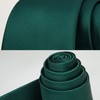 Enlision Men's Plain Ties and Pocket Square Set Classic Wedding
