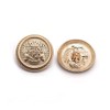 YFFSFDC Blazer Buttons 16-Piece Set Diameter 15mm/20mm/25mm Metal Buttons Replacement