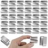 Yudylg 32 Pack Connecting S Hook for Wire Shelf System,Wire