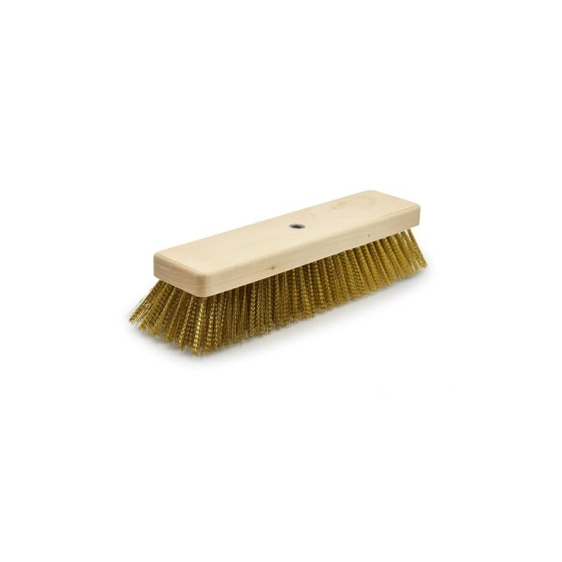 Brass Broom Replacement 27 x 6.5 cm Gi.Metal Replacement Brush