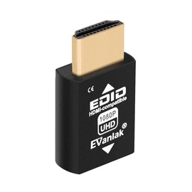 Mini HDMI EDID Emulator Passthrough - 1920x1080@59Hz | Compact Design | Supports HDMI Switches, Extenders, AV Receivers, Video Splitters-3Pcs