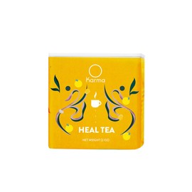 Karma Heal Tea - Herbal, Caffeine-Free, Non-GMO Blend - Soothing Spices & Herbs for Relaxation, Wellness, and Healthy Sipping - Re-Usable Tin Box | 2 oz (Pack of 3)