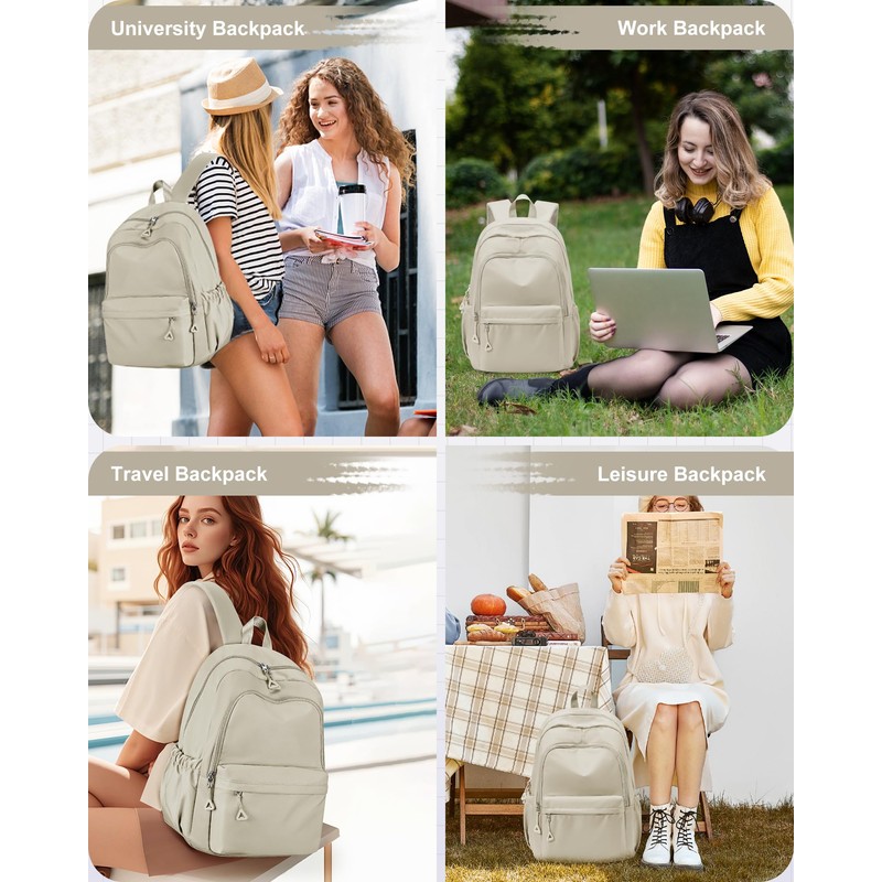 VGCUB School Backpack Teenager Girls Waterproof Lightweight School Bag Leisure