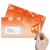 Envelopes Christmas Merry Christmas Pack of 10 Envelopes with Window