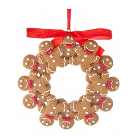 Kurt Adler Gingerbread Wreath Ornament