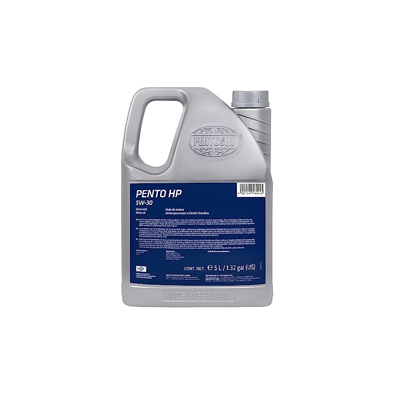 Pentosin Aceite de Motor HP 5W-30, 5 L