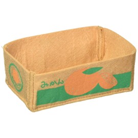 SAN-EI Original Plush Cat Apple, Mandarin Box, For 2 People, W 4.7 x D 3.1 x H 1.8 inches (12 x 8 x 4.5 cm), Animal