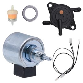JDLLONG 21188-7002 Carburetor Fuel Shut Off Solenoid Fit for Kawasaki FR651V FR691V FS730V FH430V FH541V FH580 FH381V 480V 541V 580V FR/FS/FX 481V Engine Replace for Cub Cadet KM-21188-7002