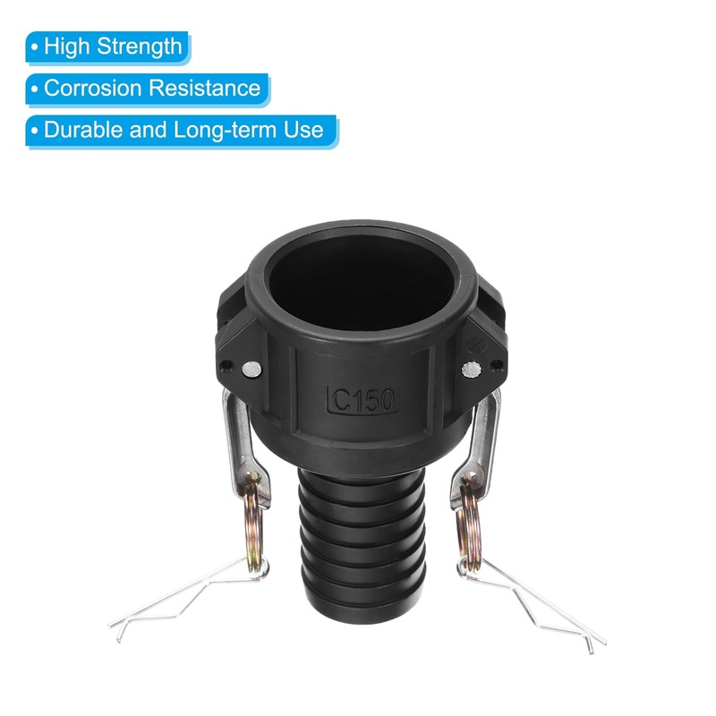 PATIKIL Poly Cam Lock Fittings, 2 Pcs 1.5" Part C