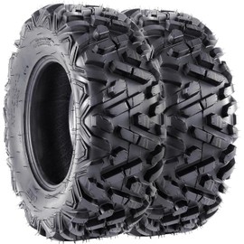 Towallmark Set of 2 ATV UTV Tires 6PR All Terrain 26x9-14 TL ATV UTV Trail Sand Mud Off-Road Tires, Tubeless