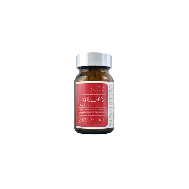 CELEBLISSTA Supplement, L-Carnitine, 30-Day Supplement, 60 Tablets / 500mg Per