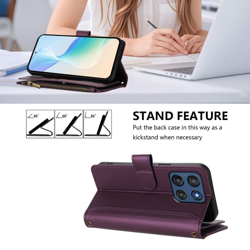 ELECWAY Wallet Case for Moto G Stylus 5G (2026/2025), with