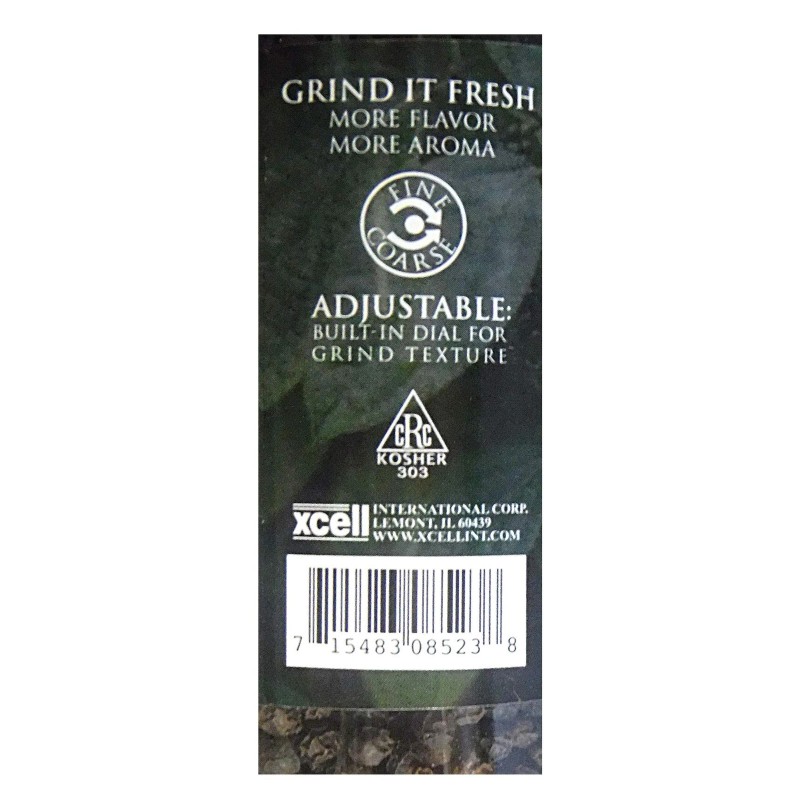 Dean Jacob's The Gourmet Chef Grinder Set - Black Peppercorn
