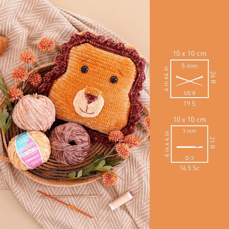 Circulo Amigurumi Pelucia Yarn 131metre 85g - Solar