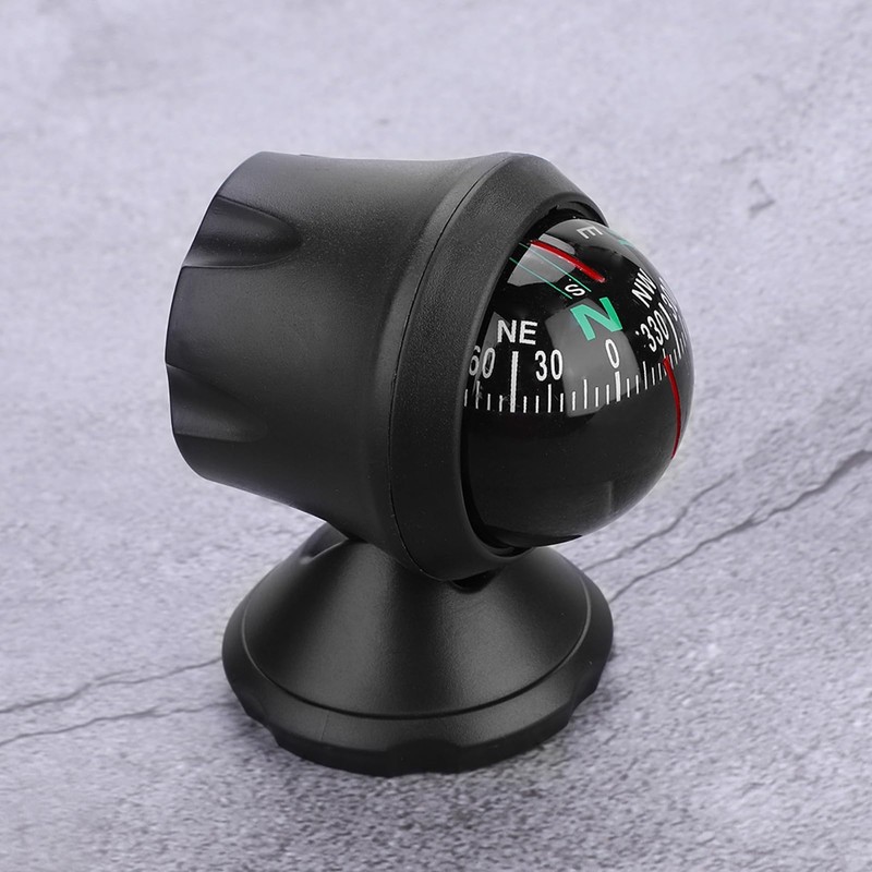Gegong Adjustable Night Vision Compass for Boats Vehicles Black Marine